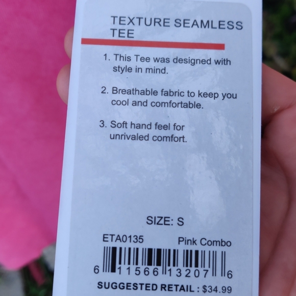 ELLEN TRACY Active women's seamless Tee - Picture 5 of 6